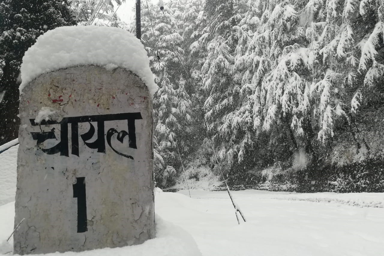 Snowfall in Himachal from last 2 days