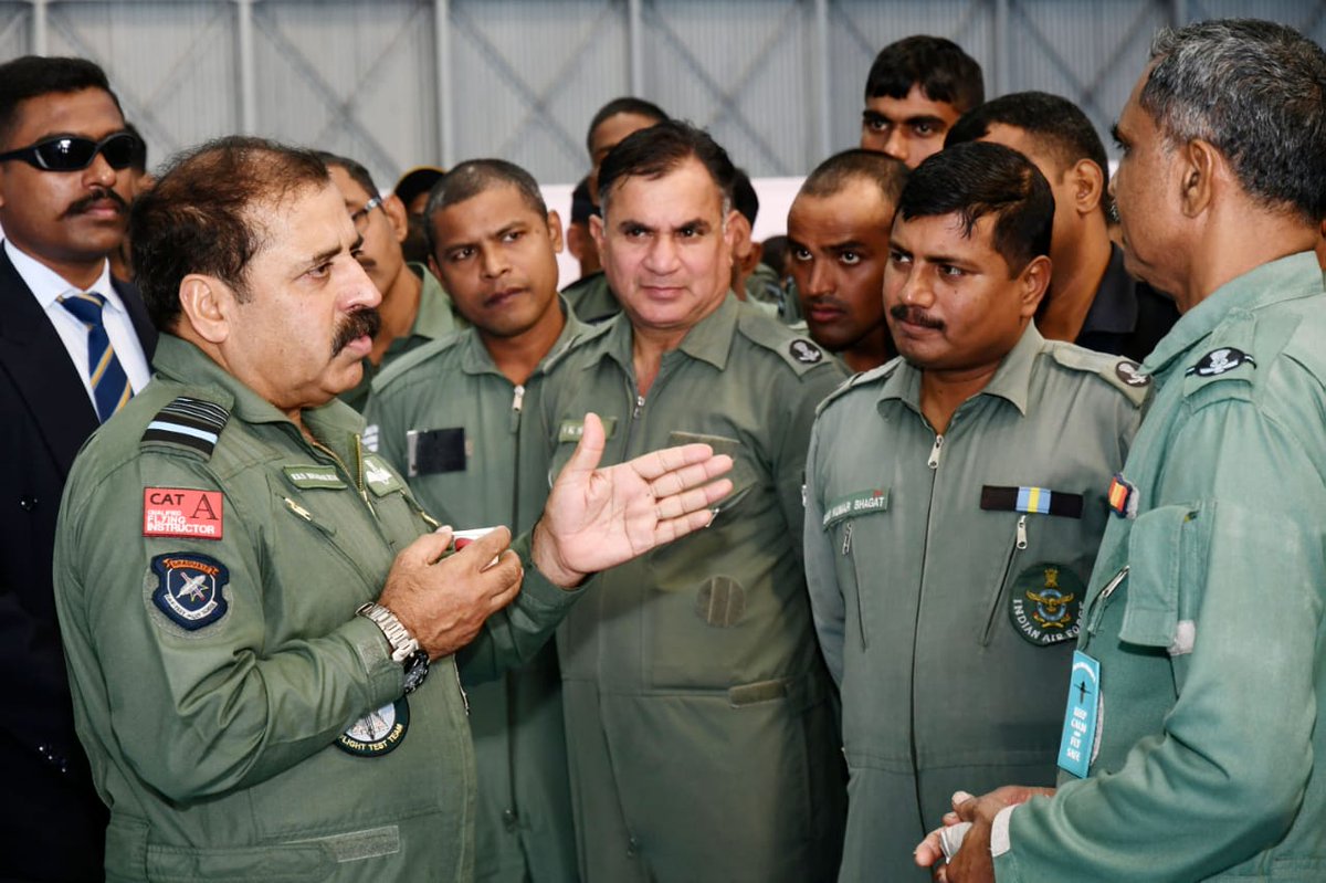 IAF chief visits Eastern Air Command