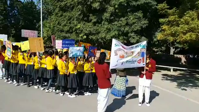 children awareness rally, bikaner news