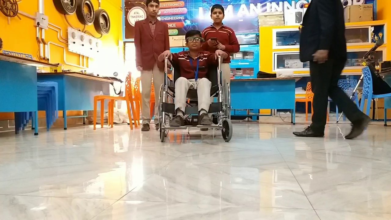 Wheelchairs made for the differently-abled will be awarded to the team which invented IT minister in Delhi on 17 January