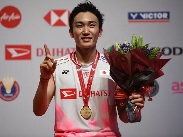 Badminton World No.1 Kento Momota