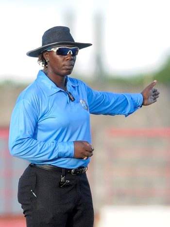 jacqueline williams set to become 1st woman third umpire in men's international cricket