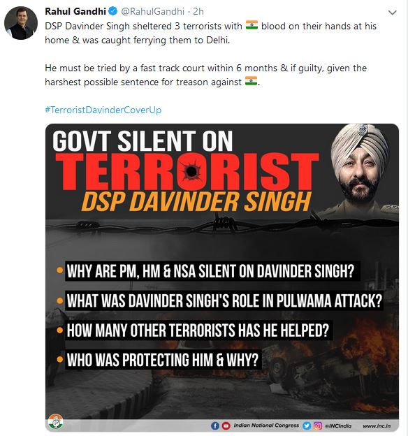 rahul on davinder