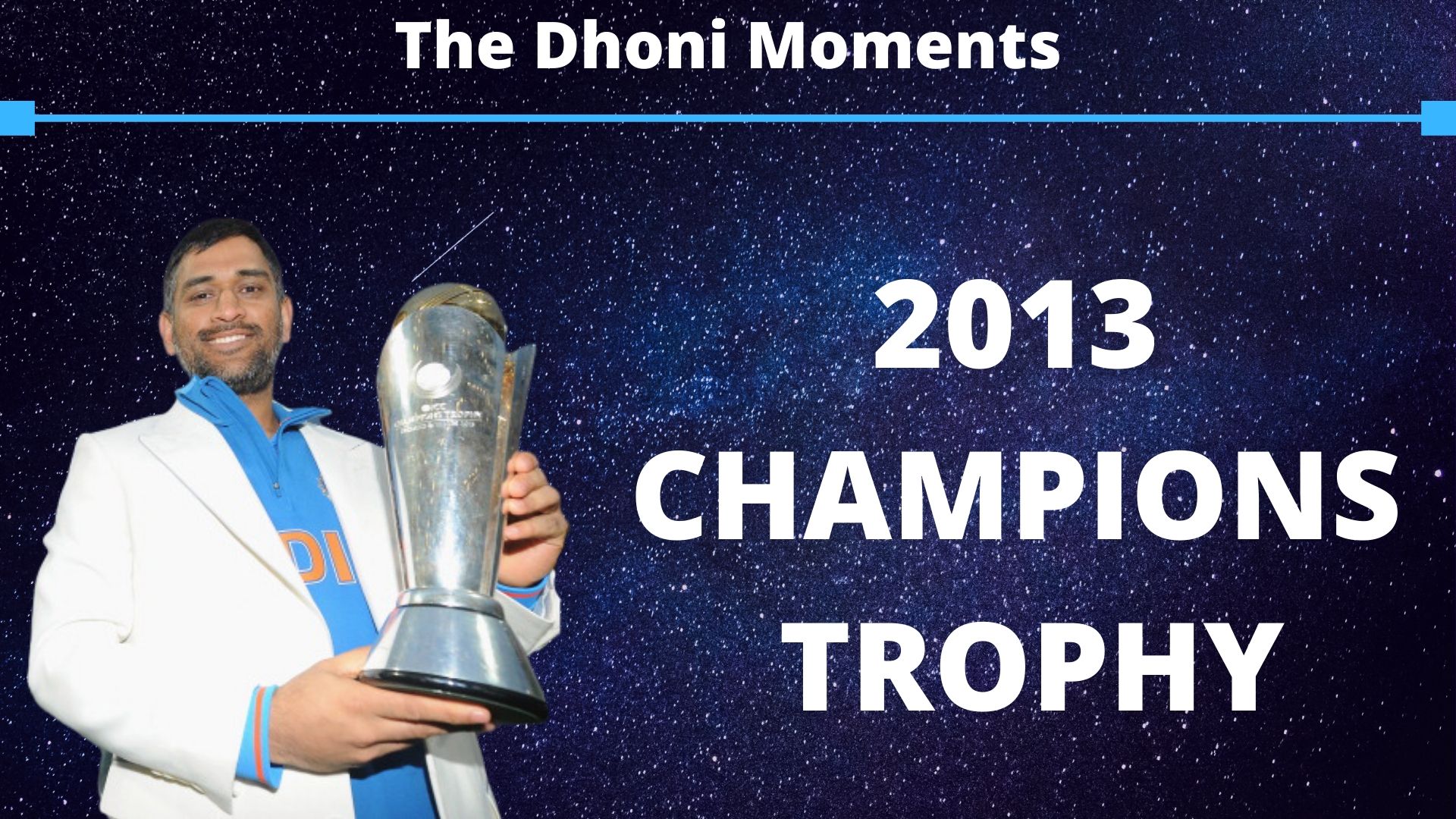 Relive heroic moments in MS Dhoni's cricketing career