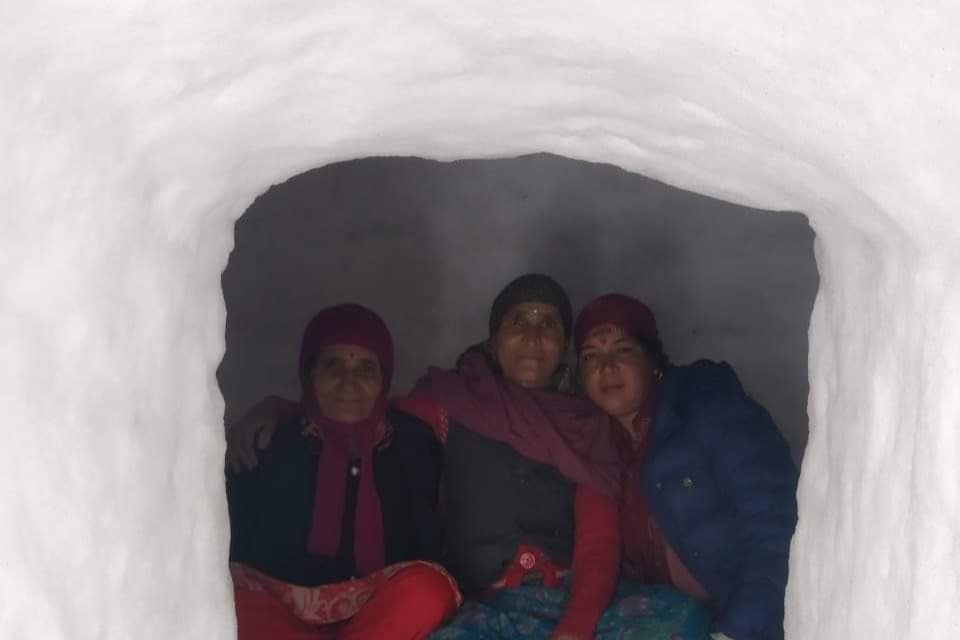 igloo houses in seraj