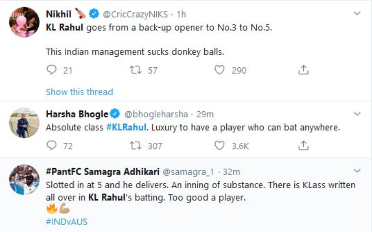 twitter goes berserk as kl rahul powers