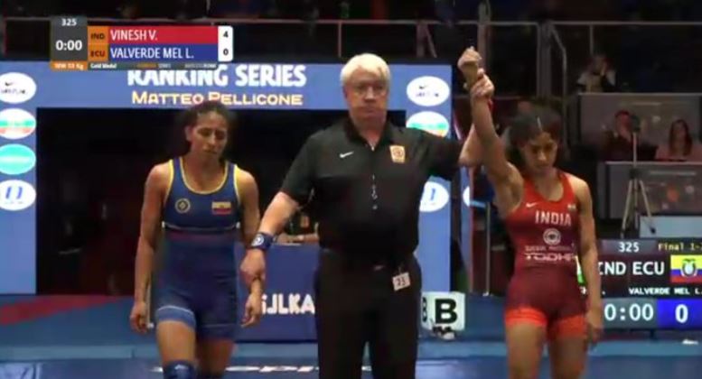 Phogat clinches gold