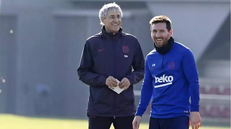 Setien has openly expressed his admiration for Lionel Messi