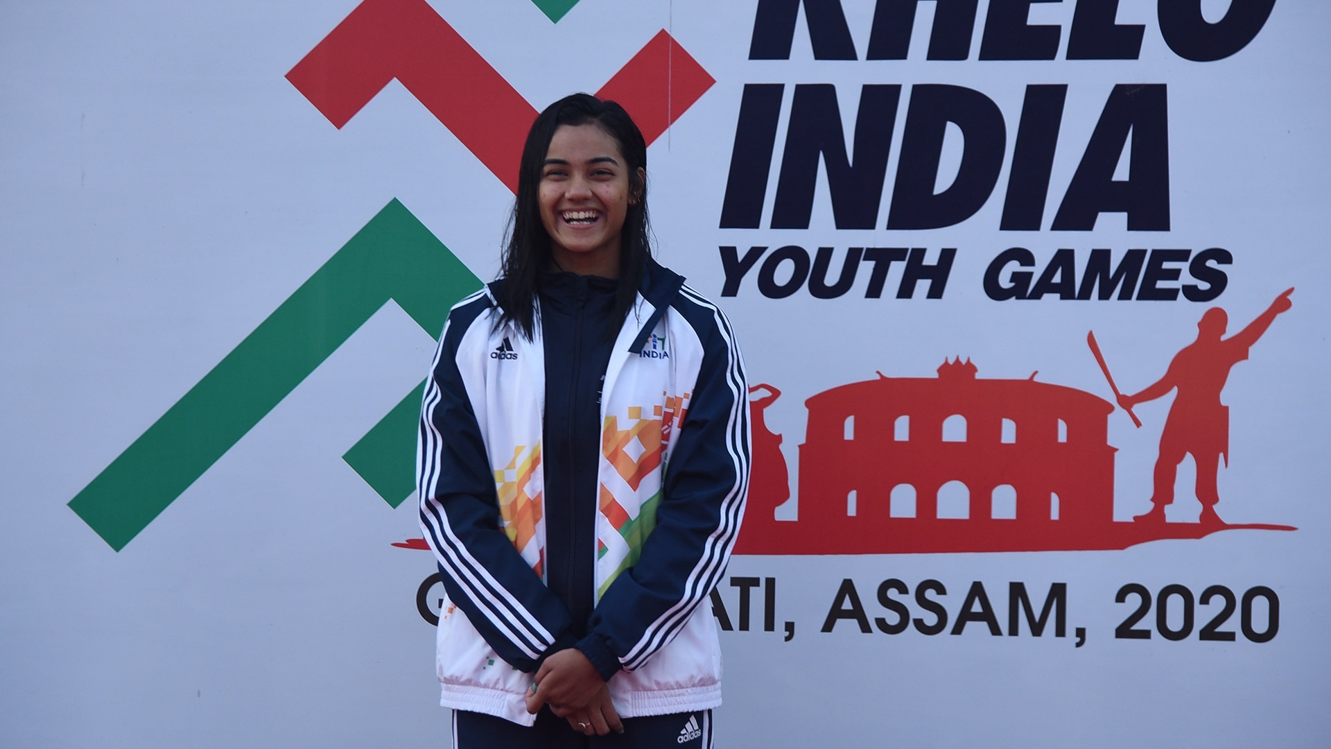 Shivangi Sarma grabbed her fourth swimming gold