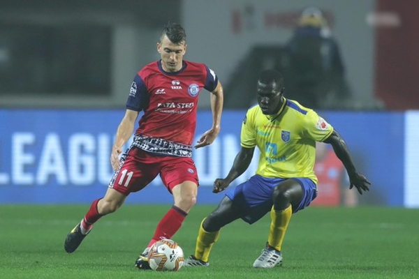 ஐஎஸ்எல் கால்பந்து, ISL, Jamshedpur FC beats kerala blasters