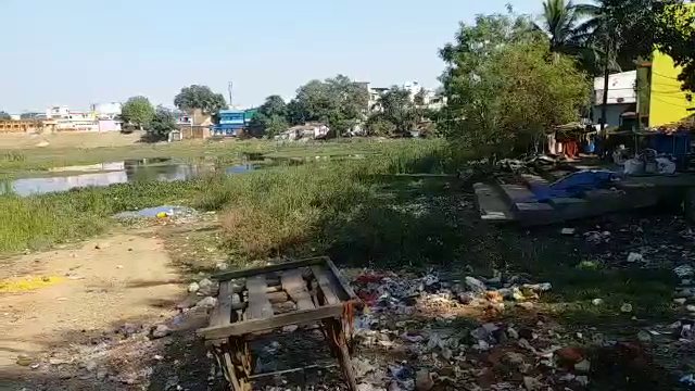 Handipara pond became a cause for trouble in raipur