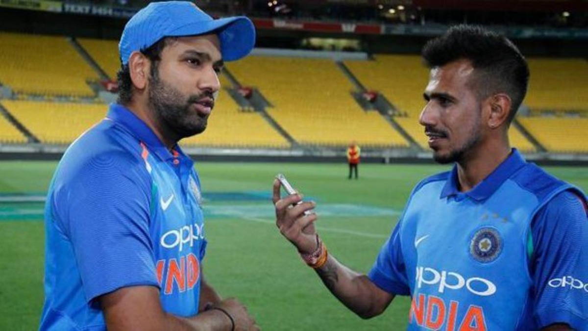 rohit sharma and yuzi chahal