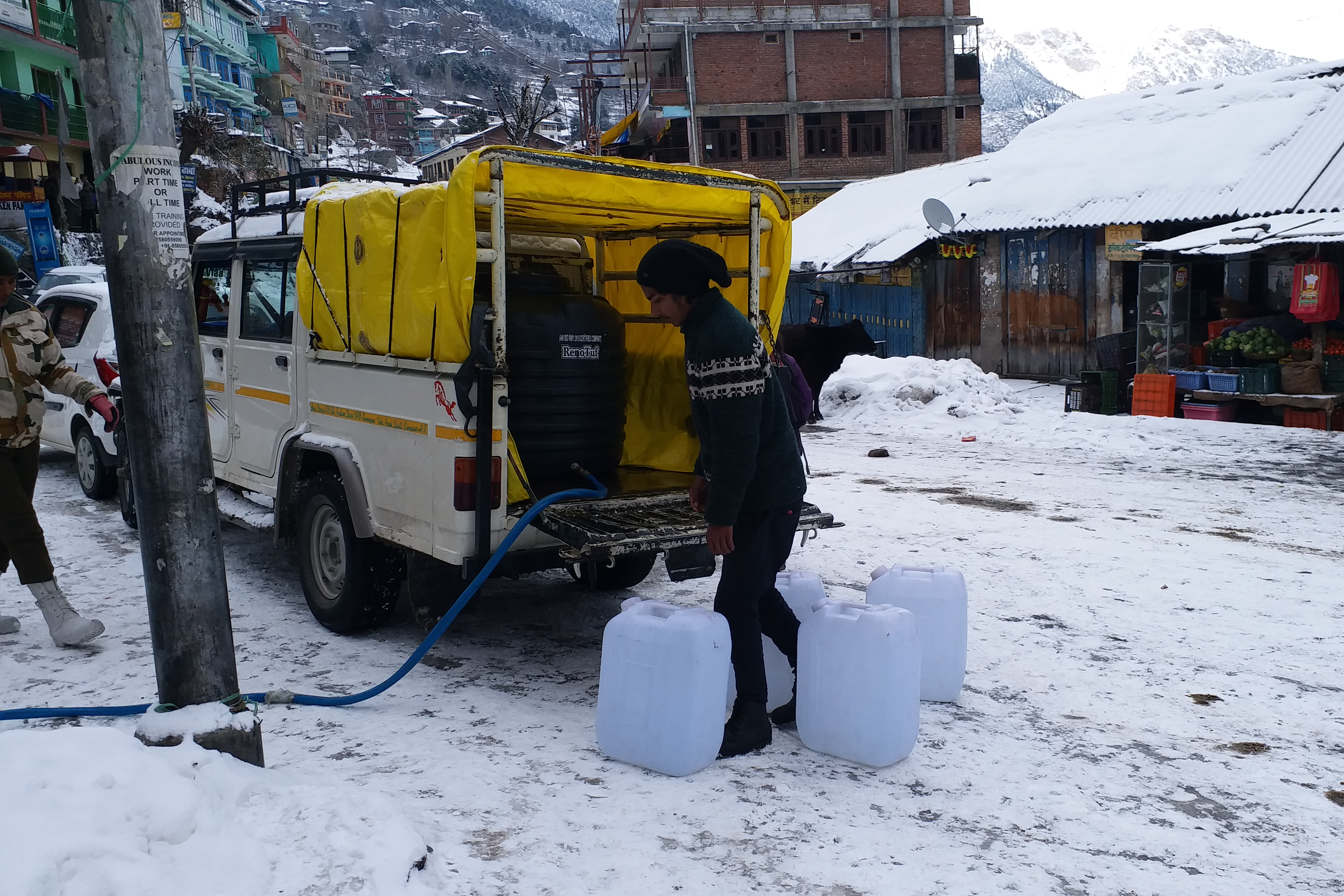 Water problem in Rekong Peo Kinnaur