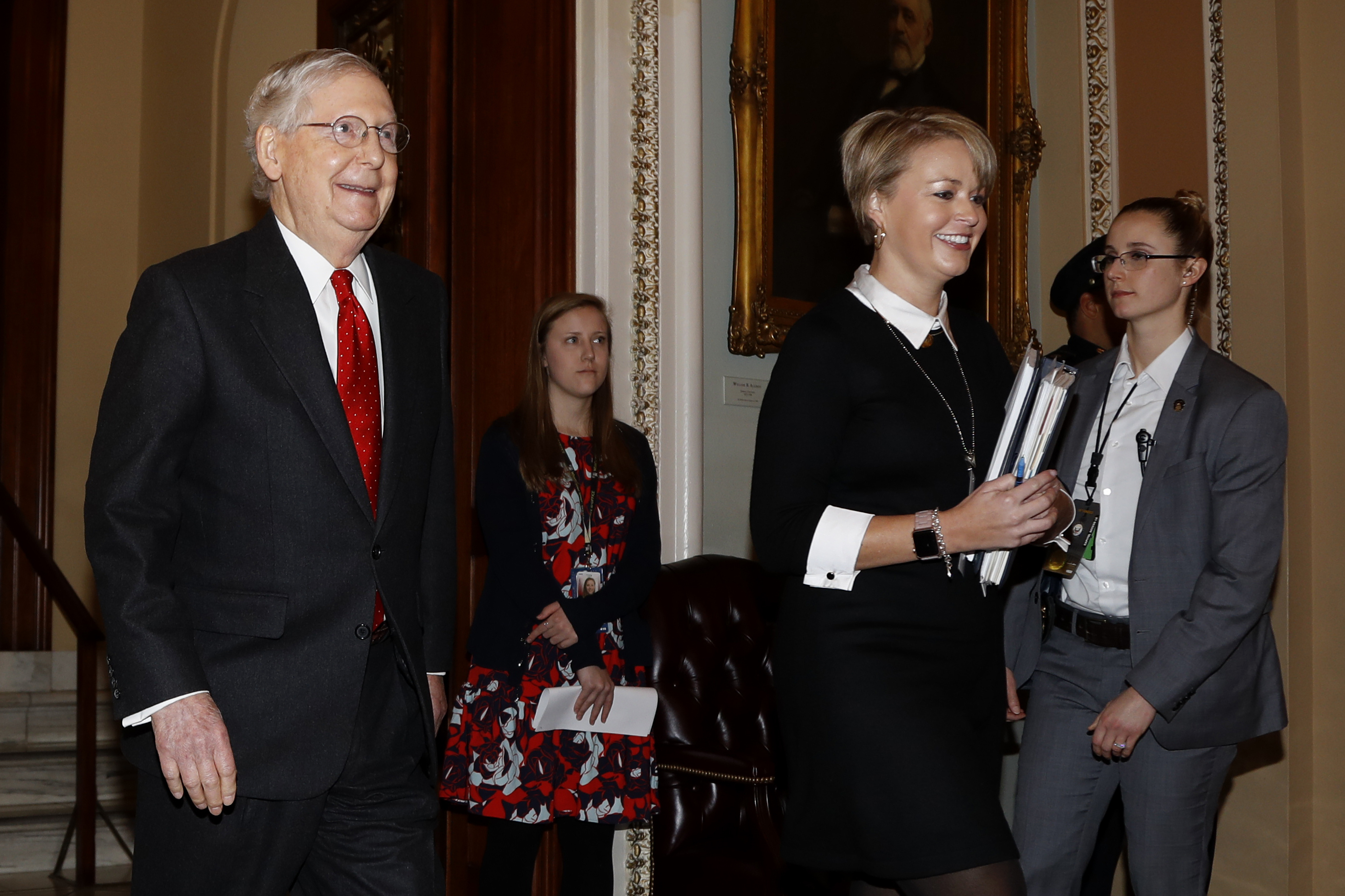 Senate Majority Leader Mitch McConnell.