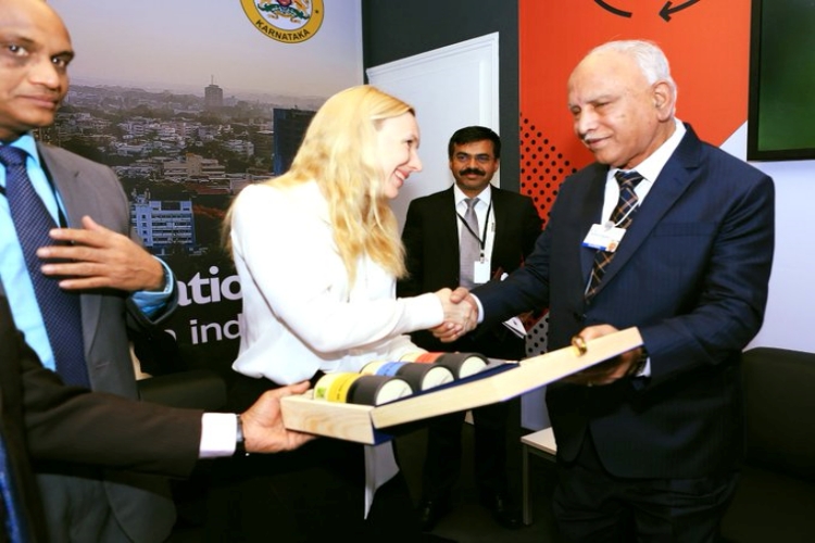 BS Yadiyurappa   in Davos