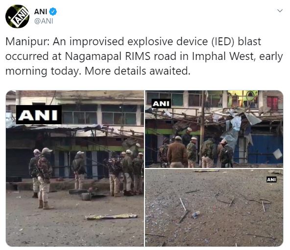 IED Blast in Manipur