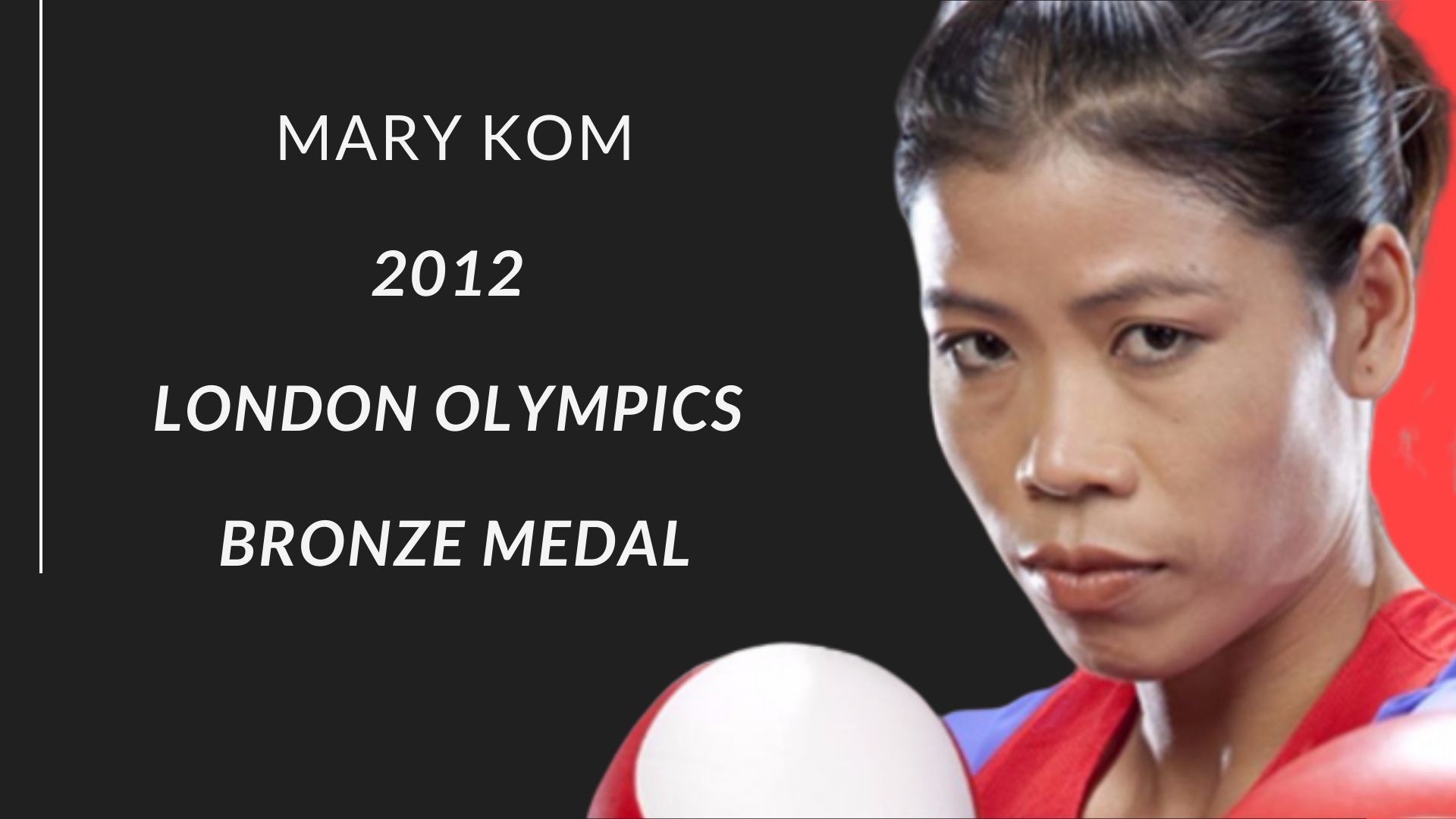 Mary Kom wins broze in 2012 Olympics