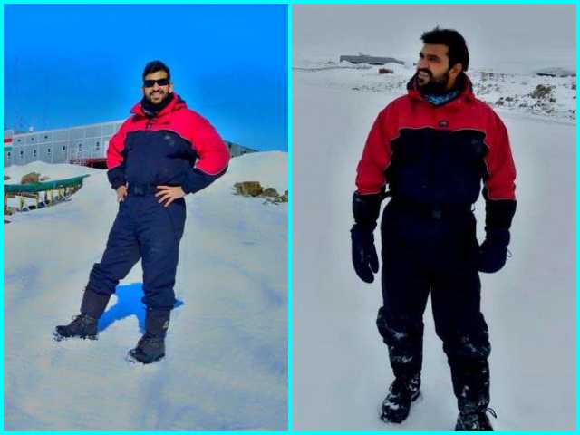 antarctica mission, Sikar rajiv birda, sikar news