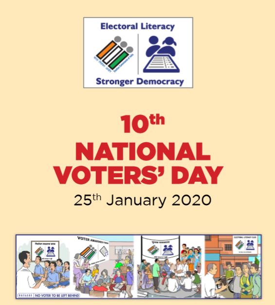 today celebrating tenth national voters day