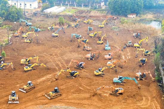 New hospital with 1000 beds within 10 days