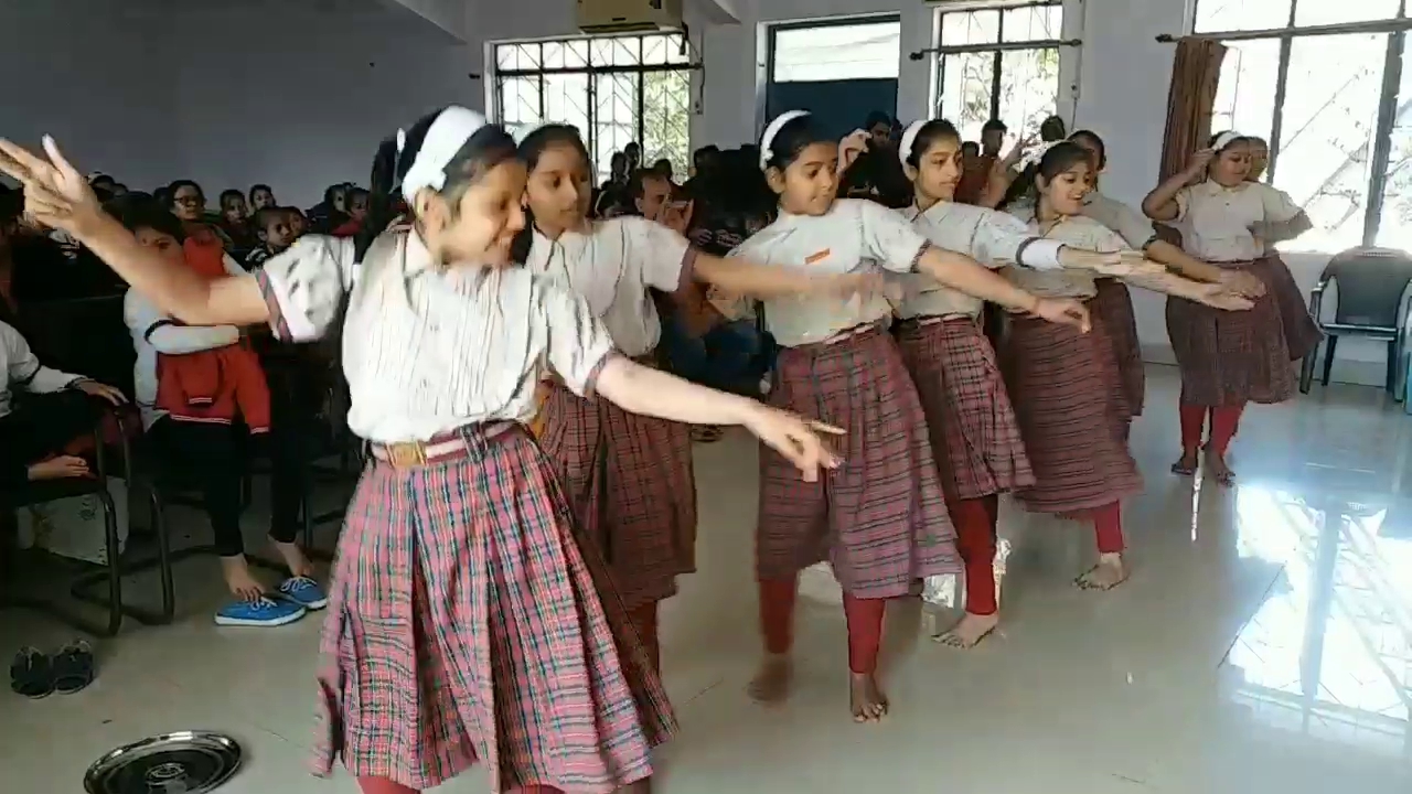 School children audition on Deoghar Republic Day