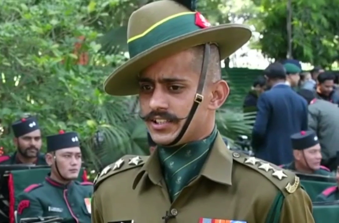 rahul kataria will lead kumaon regiment in republic day parade