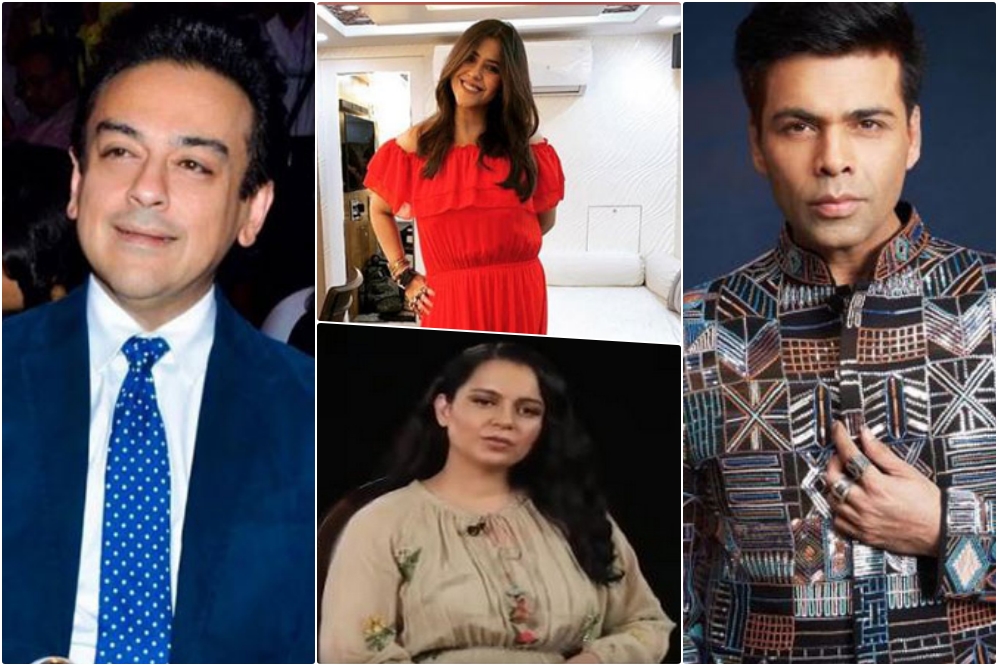 Kangana Ranaut, Ekta Kapoor, Adnan Sami and Karan Jahor have been conferred with Padma Shri award