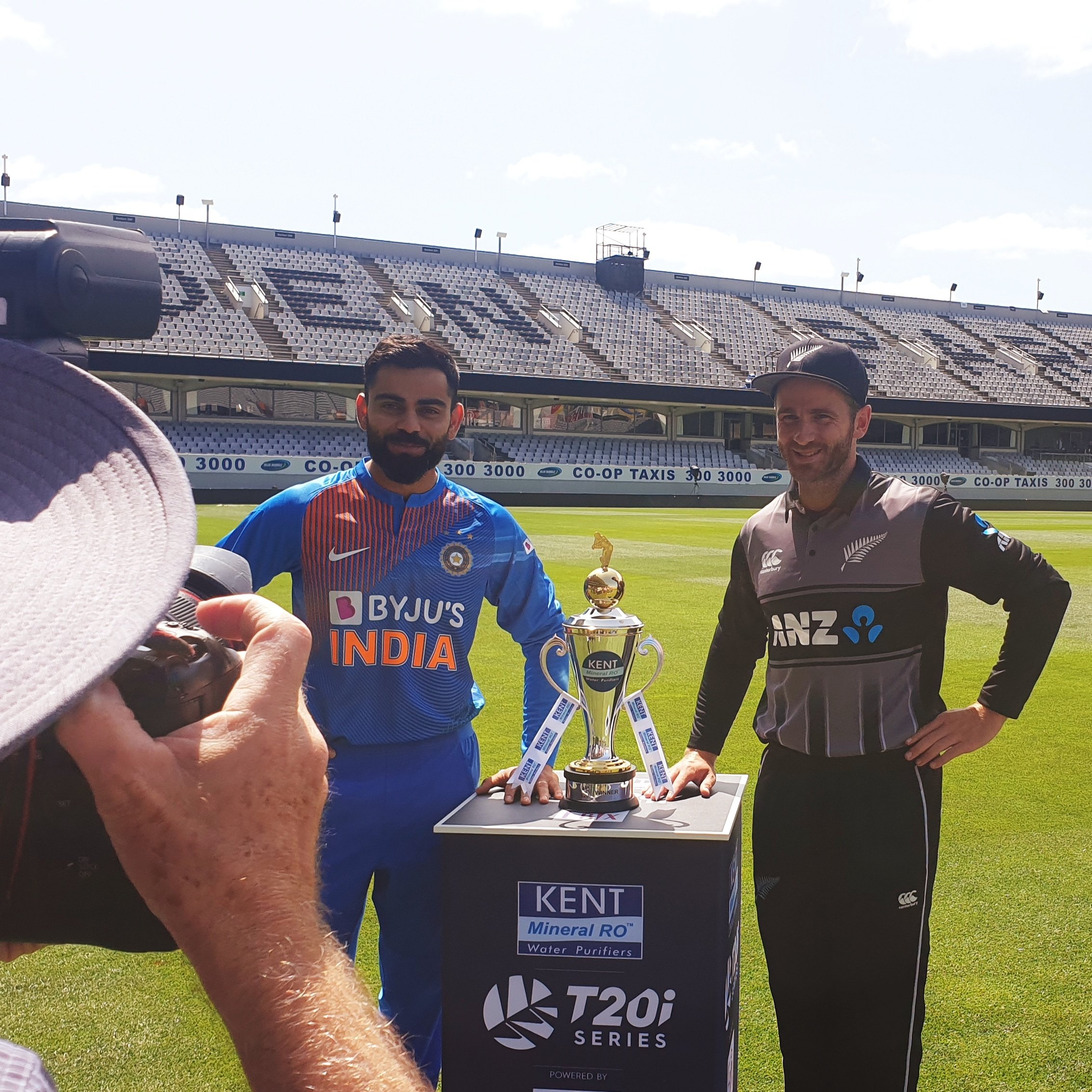 The second T20 International of ind vs new will be played at Auckland Ground today