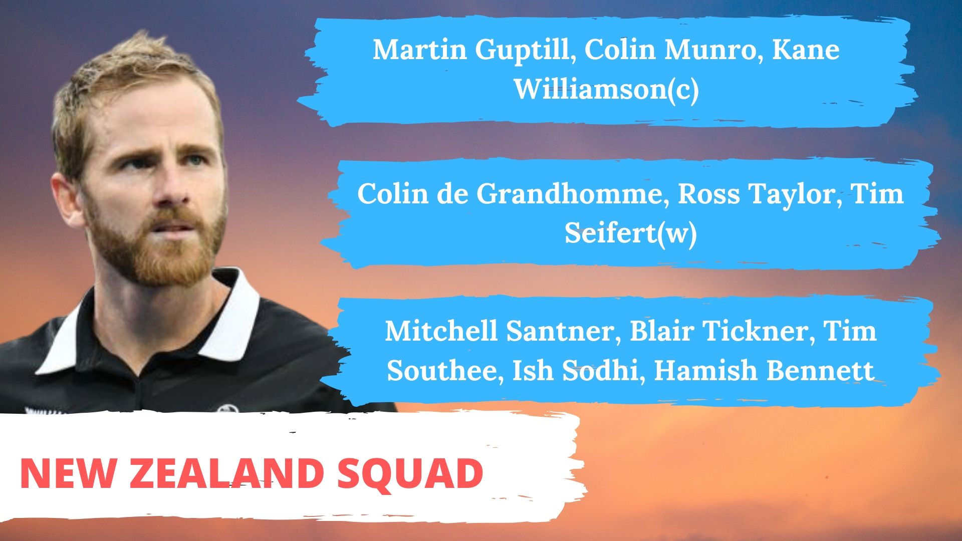 New Zealand squad