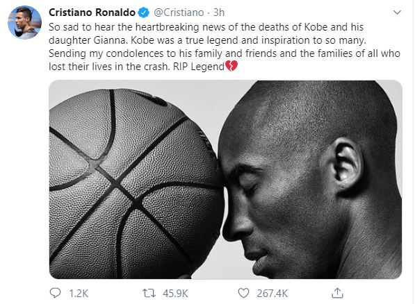 Kobe Bryant, Ronaldo