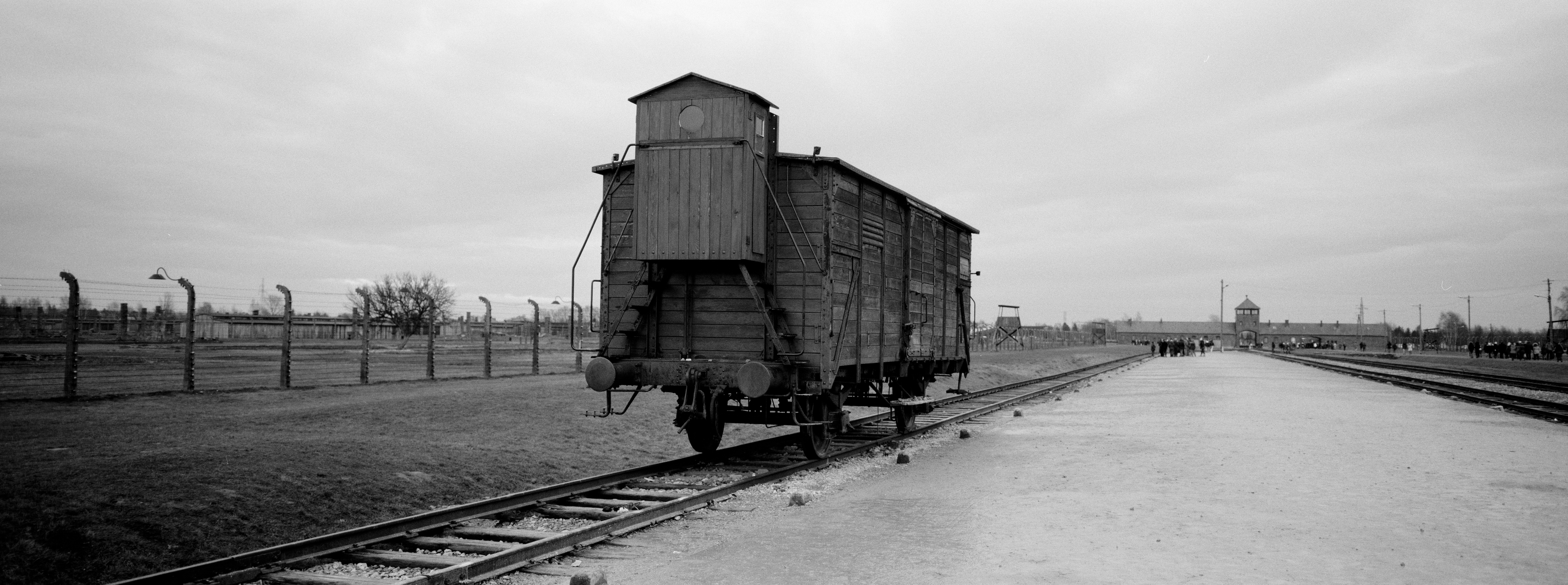 A wagon stands on the railway tracks from where hundred thousands of people were directed to the gas chambers to be murdered inside the former Nazi death camp of Auschwitz Birkenau or Auschwitz II, in Oswiecim, Poland. (File photo)