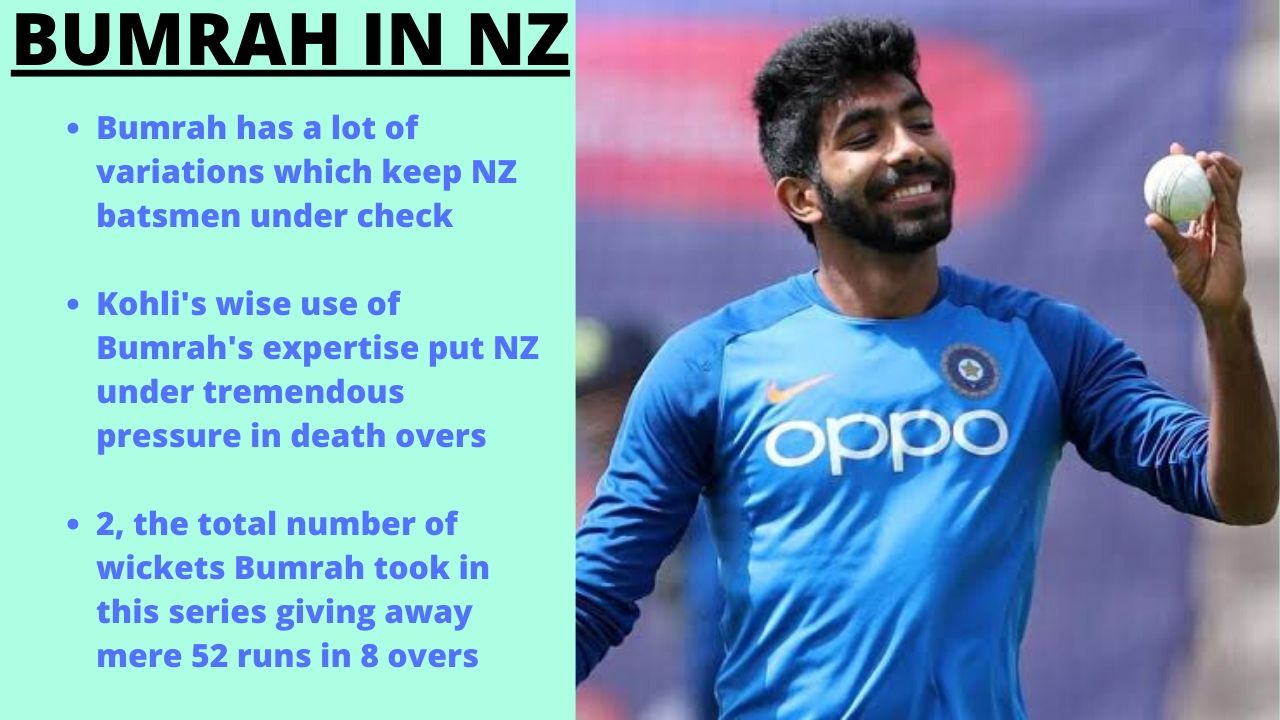 The Jasprit Bumrah impact in NZ.