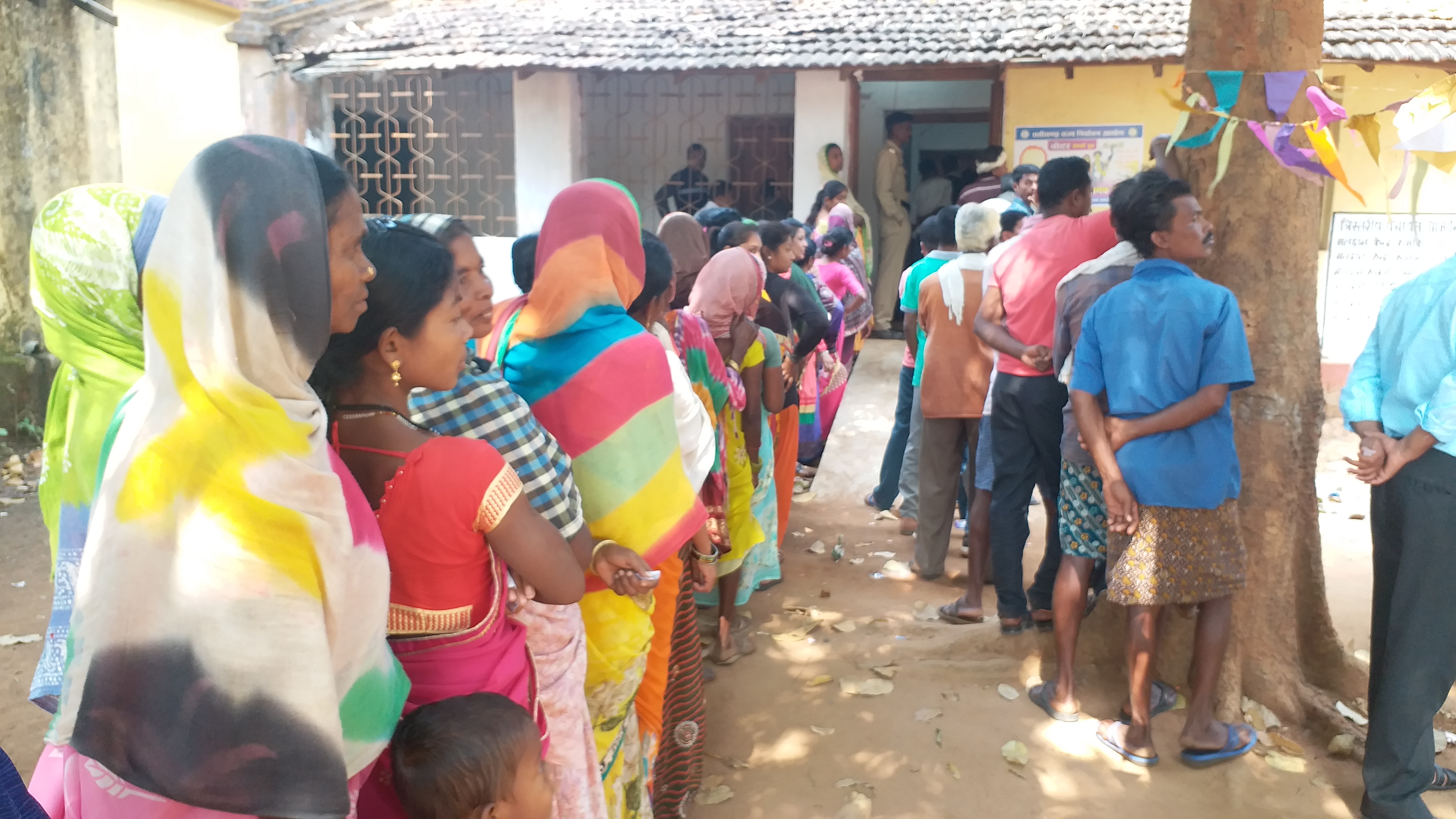 Voting happening amid inconvenience