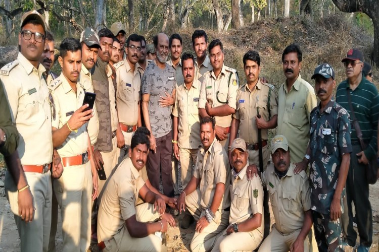 Man v/s  Wild sho shooting in Bandipur