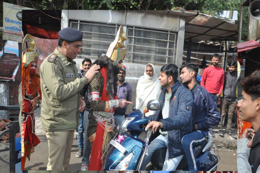 aware of traffic rules in haridwar