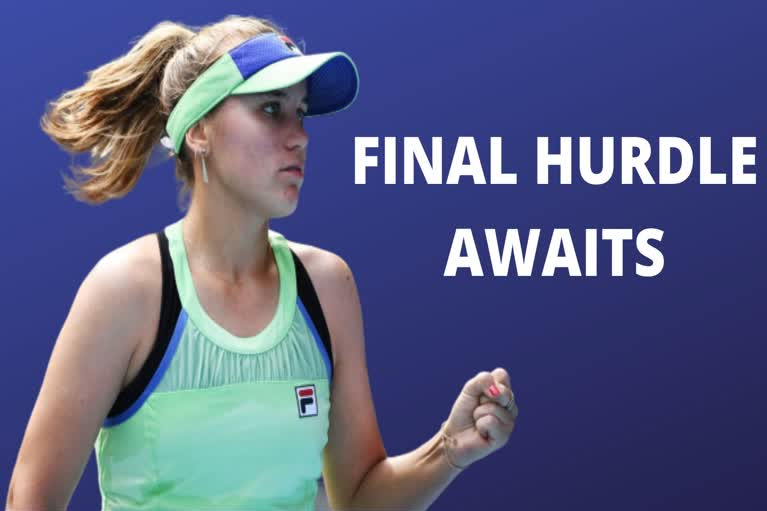 Australian Open 2020 : Sofia Kenin stuns World No. 1 Ashleigh Barty to reach final