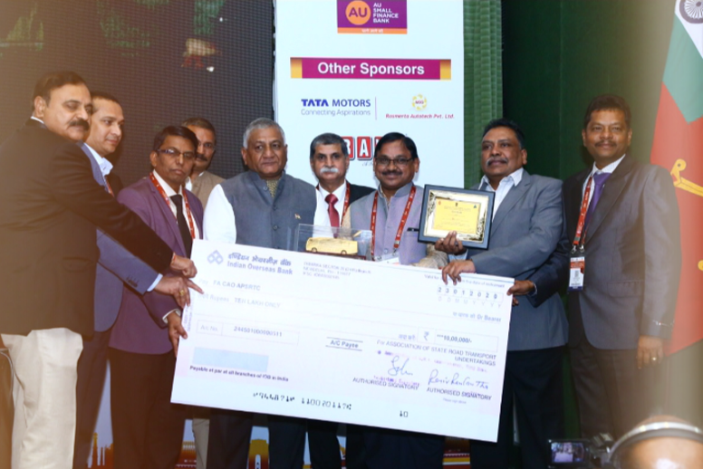 APSRTC WON FIRST PRIZE IN IT in digitalization exellence