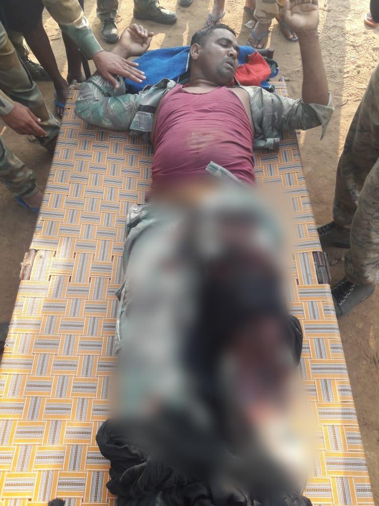 one jawan injured in ied blast in dantewada
