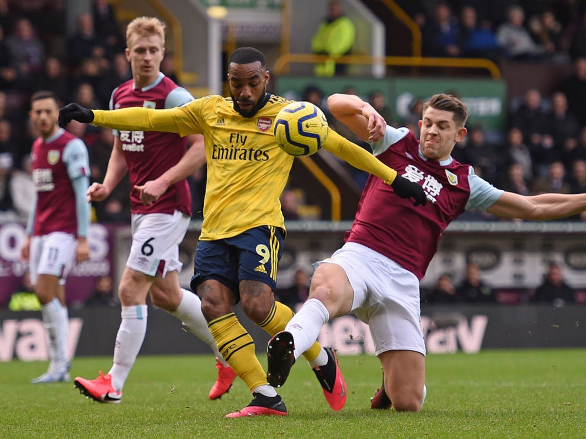 Arsenal were held by a spirited Clarets side