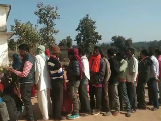 Polling for third phase of three tier panchayat elections in Balrampur