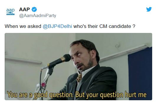 AAP, BJP & Cong Keep Humour Alive on Social Media