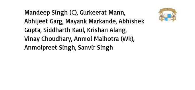 punjab playing XI