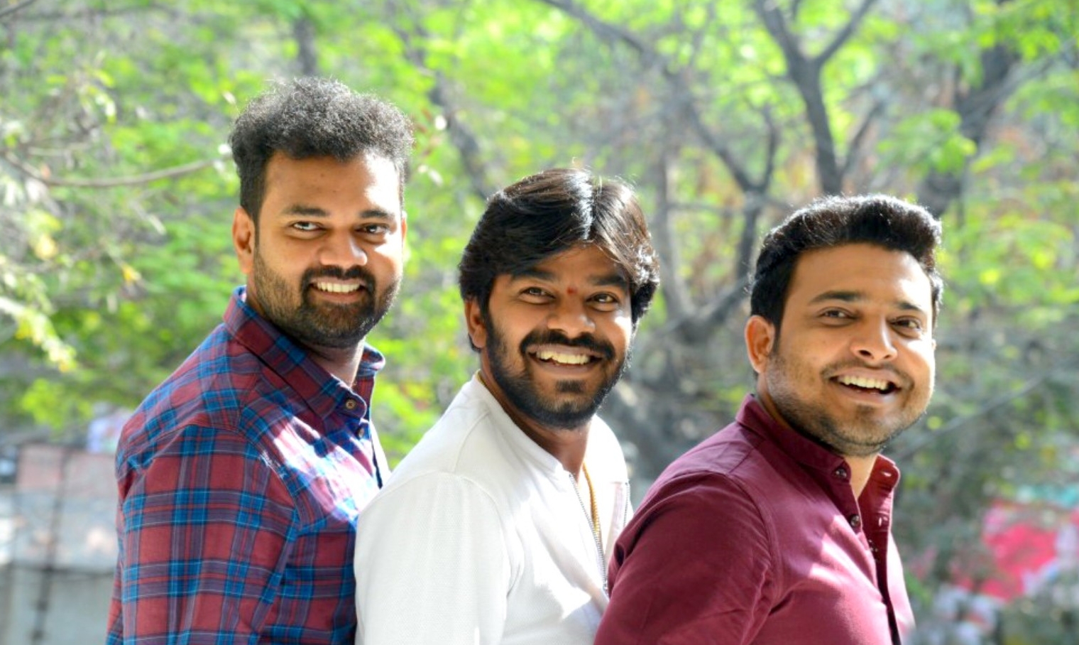 getup srinu, sudeer and ram prasad are in three monkeys movie