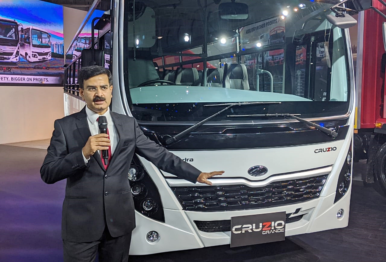 Mahindra enters bus segment with Cruzio