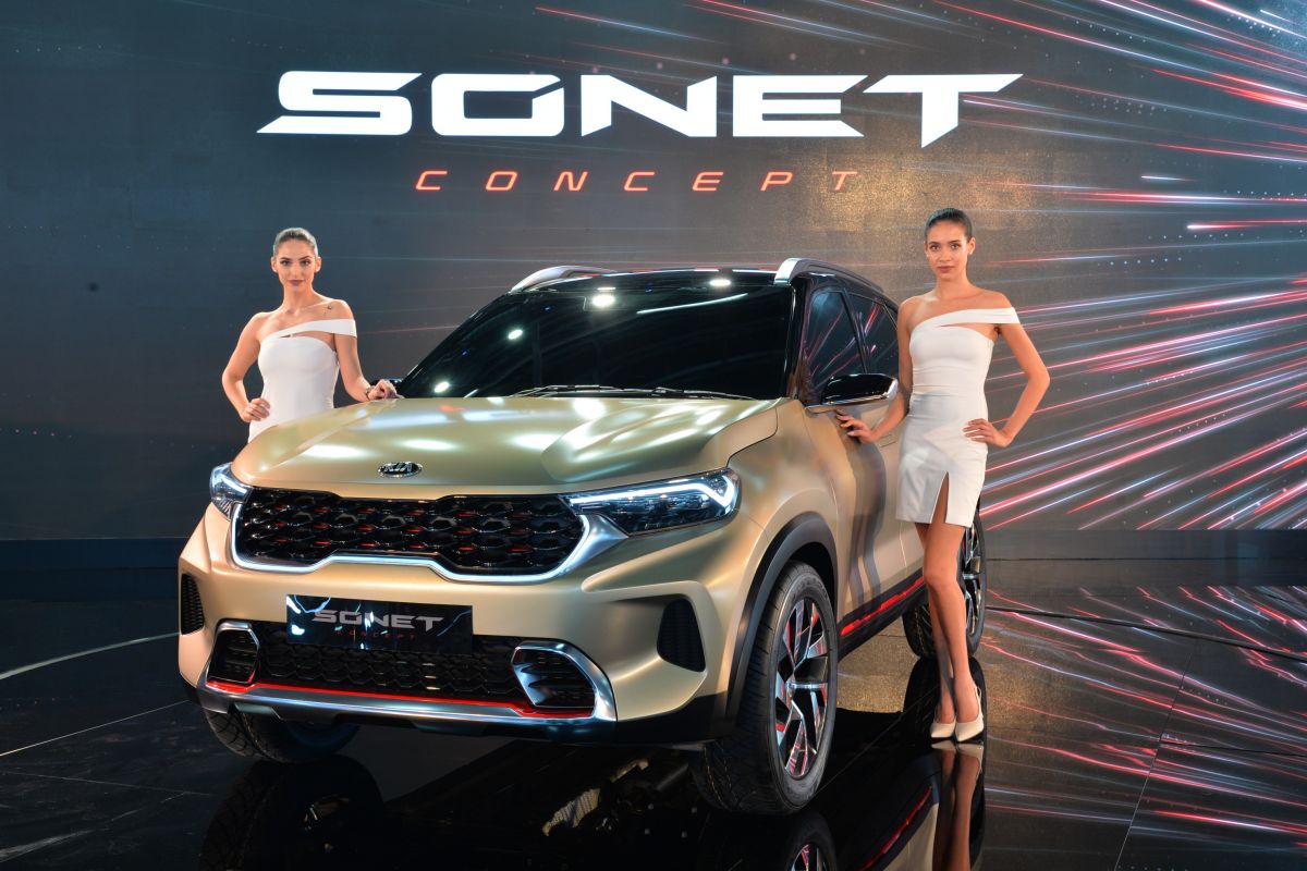 Kia Sonet concept will be developed further ahead of a launch in the Indian market in the second half of 2020.