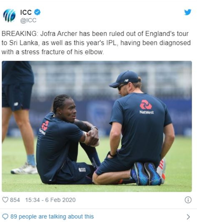 jofra archer