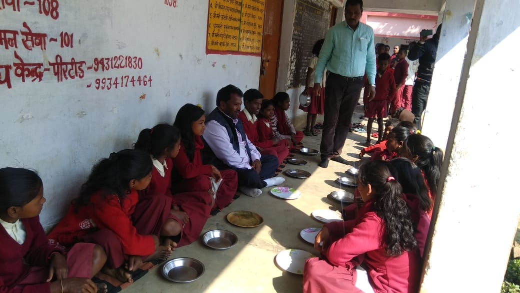 Education Minister inspection of government school in Giridih