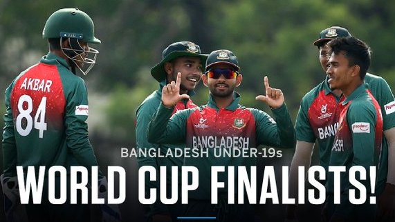 Bangladesh thrash New Zealand, to meet India in U19 World Cup 2020 final