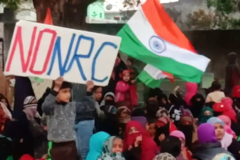 Women protest in Bihar