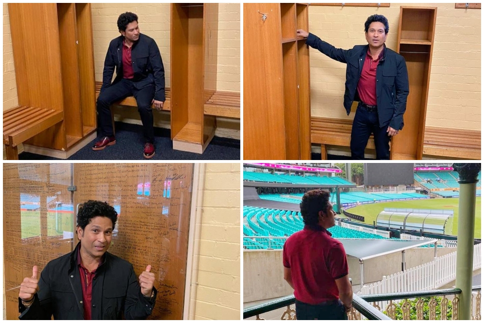 Sachin Tendulkar Shared Photo of his Favourite place in Sydney Cricket Ground (SCG)